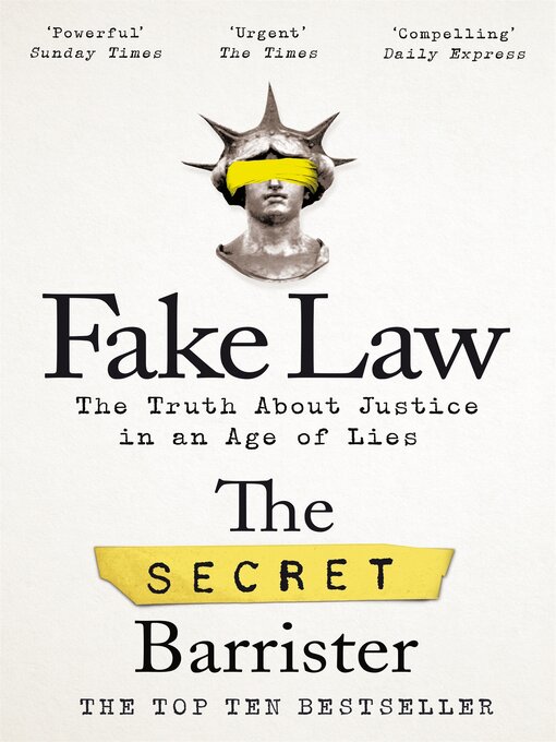 Title details for Fake Law by The Secret Barrister - Wait list